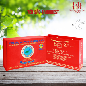 Yến sào Sanvinest Khánh Hòa NT sơ chế hộp quà 100g (Mã Q210)