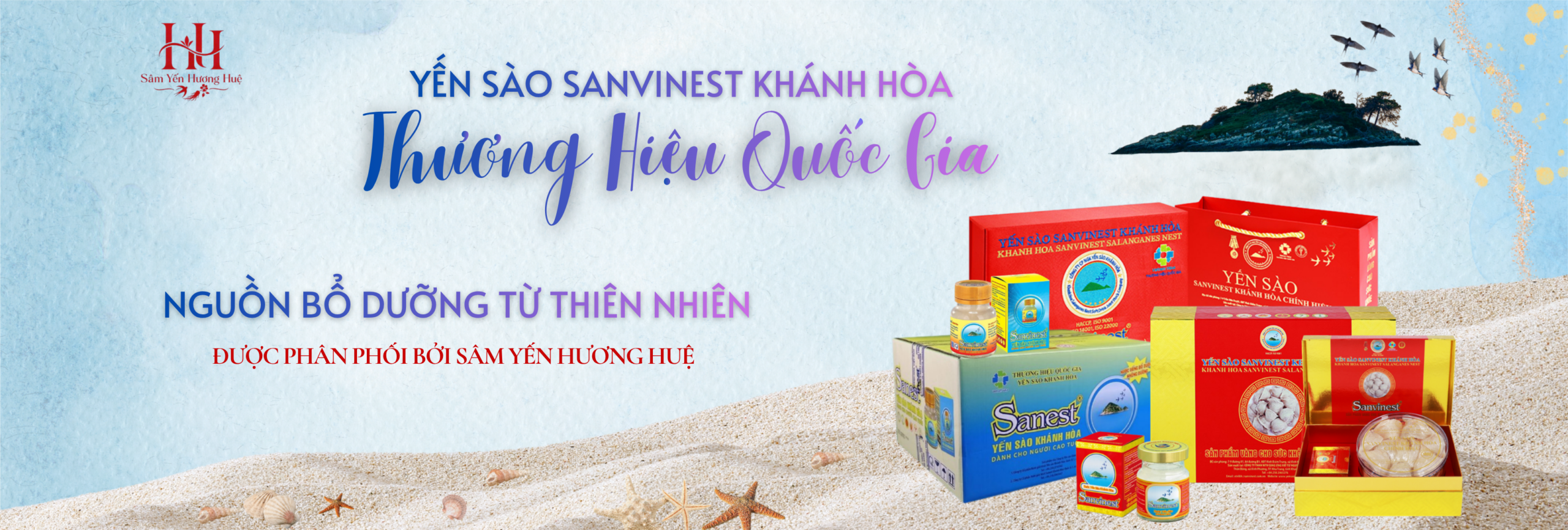 Yến Sào Sanvinest - Thương Hiệu Quốc Gia