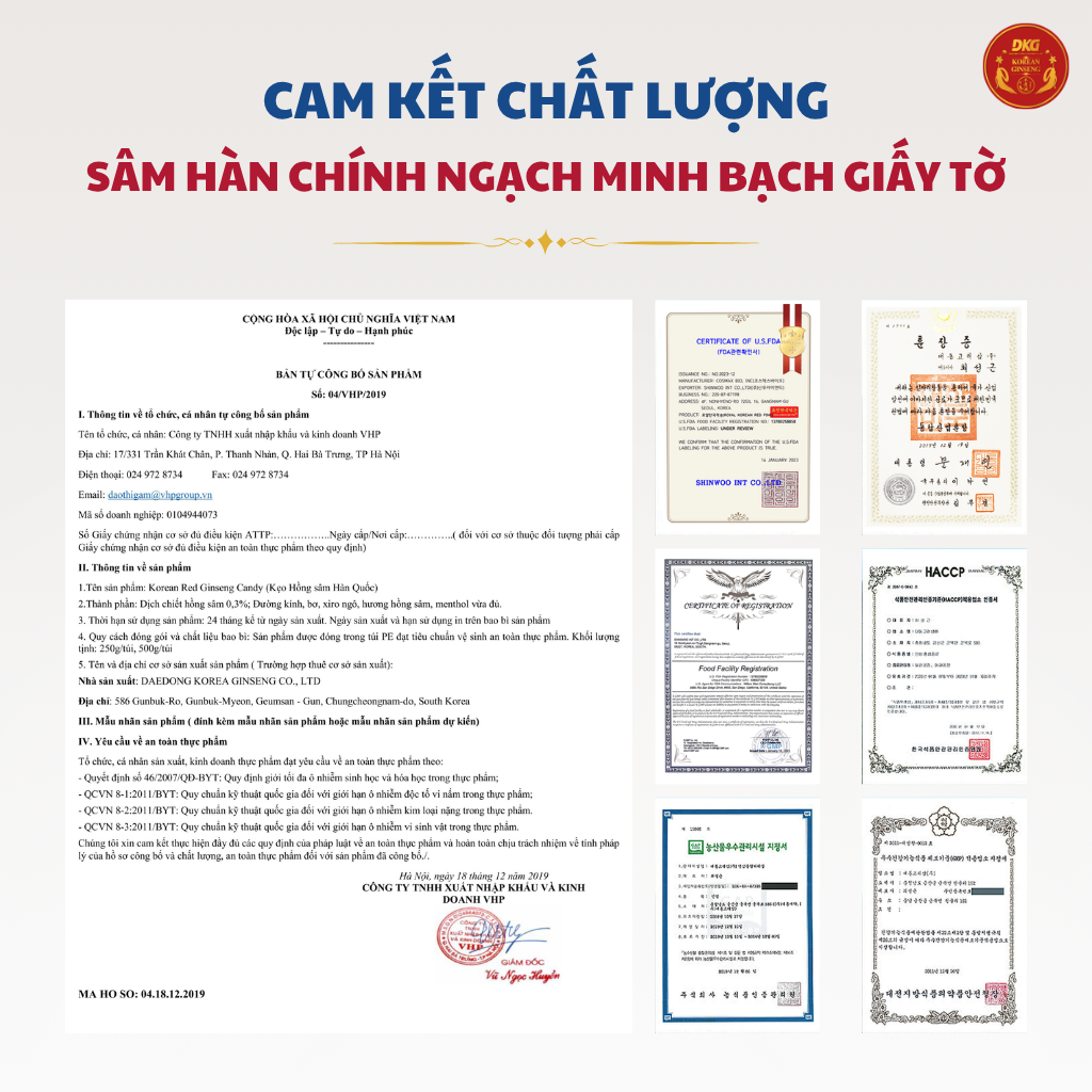Kẹo hồng sâm Hàn Quốc 250gram - Daedong 3 Kẹo hồng sâm Hàn Quốc 250gr