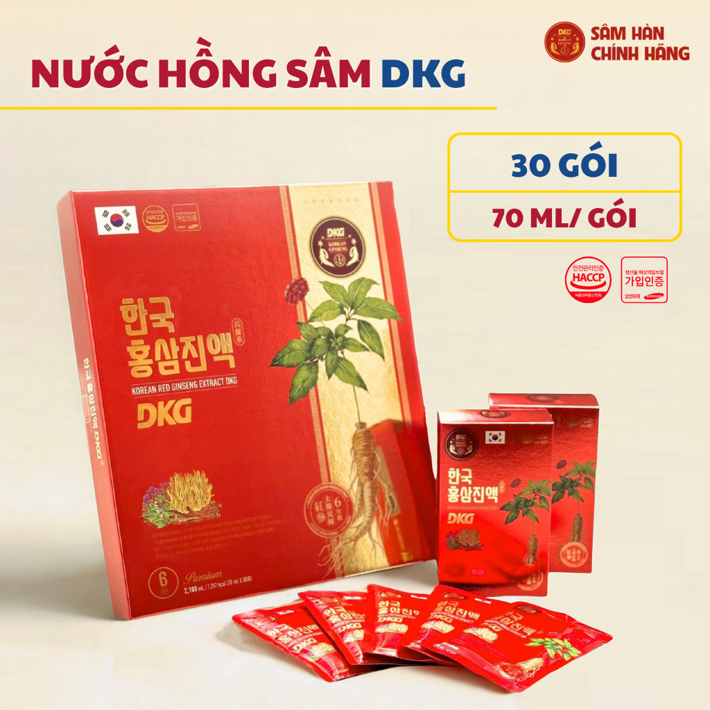Nước hồng sâm DKG Nước hồng sâm DKG