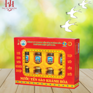 Nước Yến sào Sanvinest Khánh Hòa lọ 70ml, 21% Yến sào, có đường