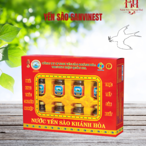 Nước Yến sào Sanvinest Khánh Hòa lọ 70ml, 21% Yến sào, có đường