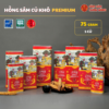 Hồng sâm củ khô Hàn Quốc 75g Premium số 30 (5 củ) - DKG